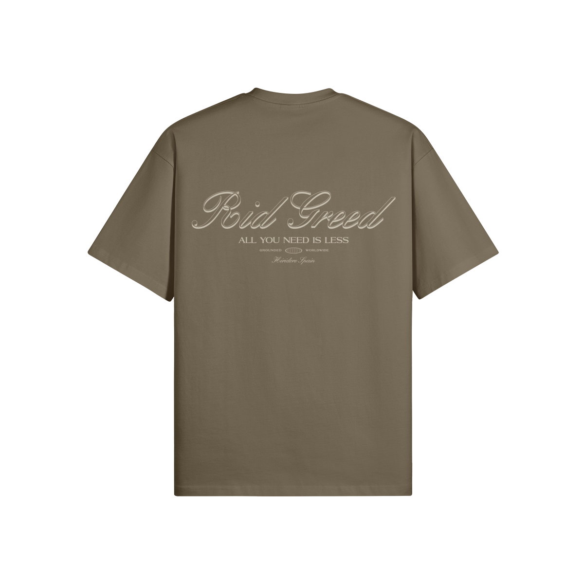 Rid Greed Oversized T-shirt