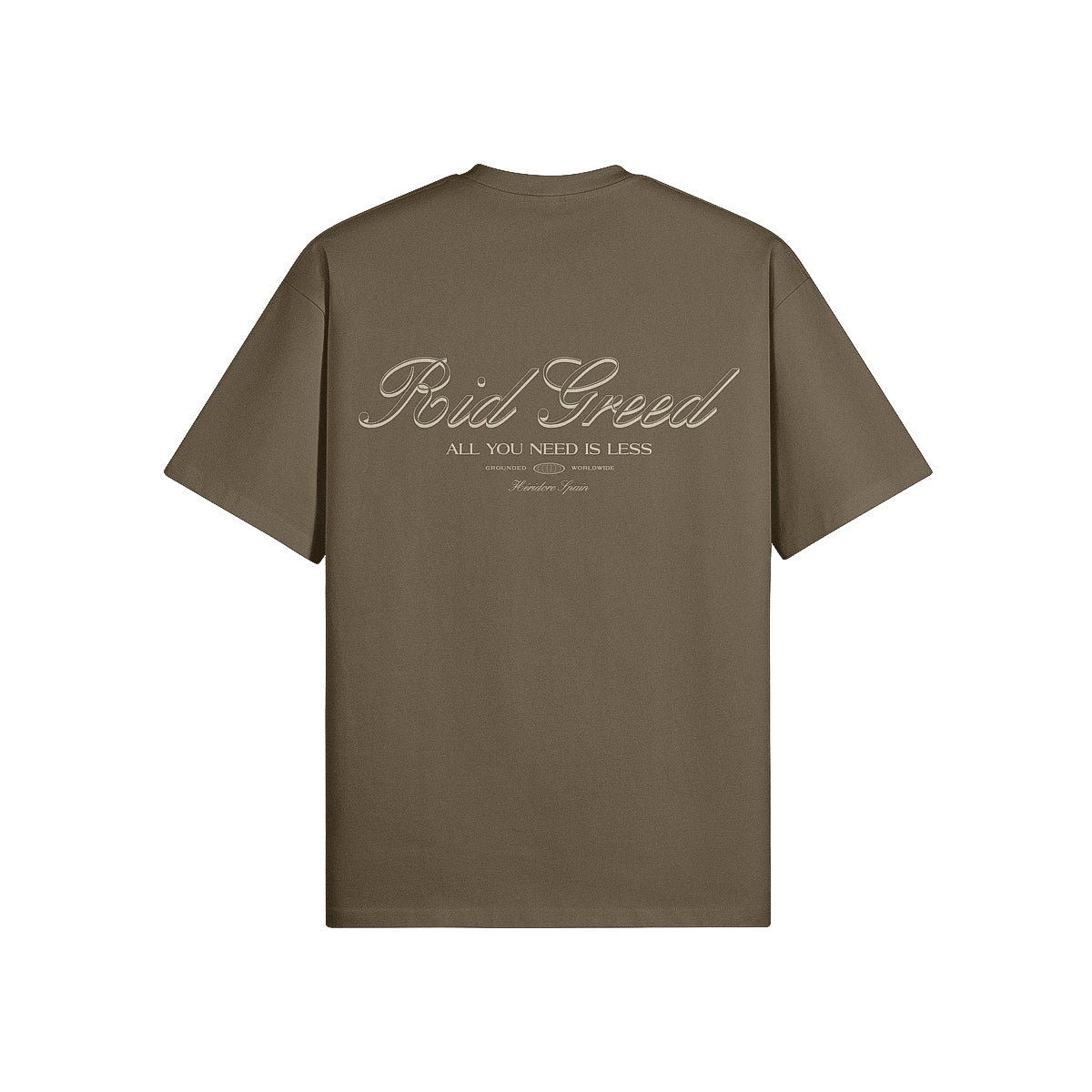 Rid Greed Oversized T-shirt