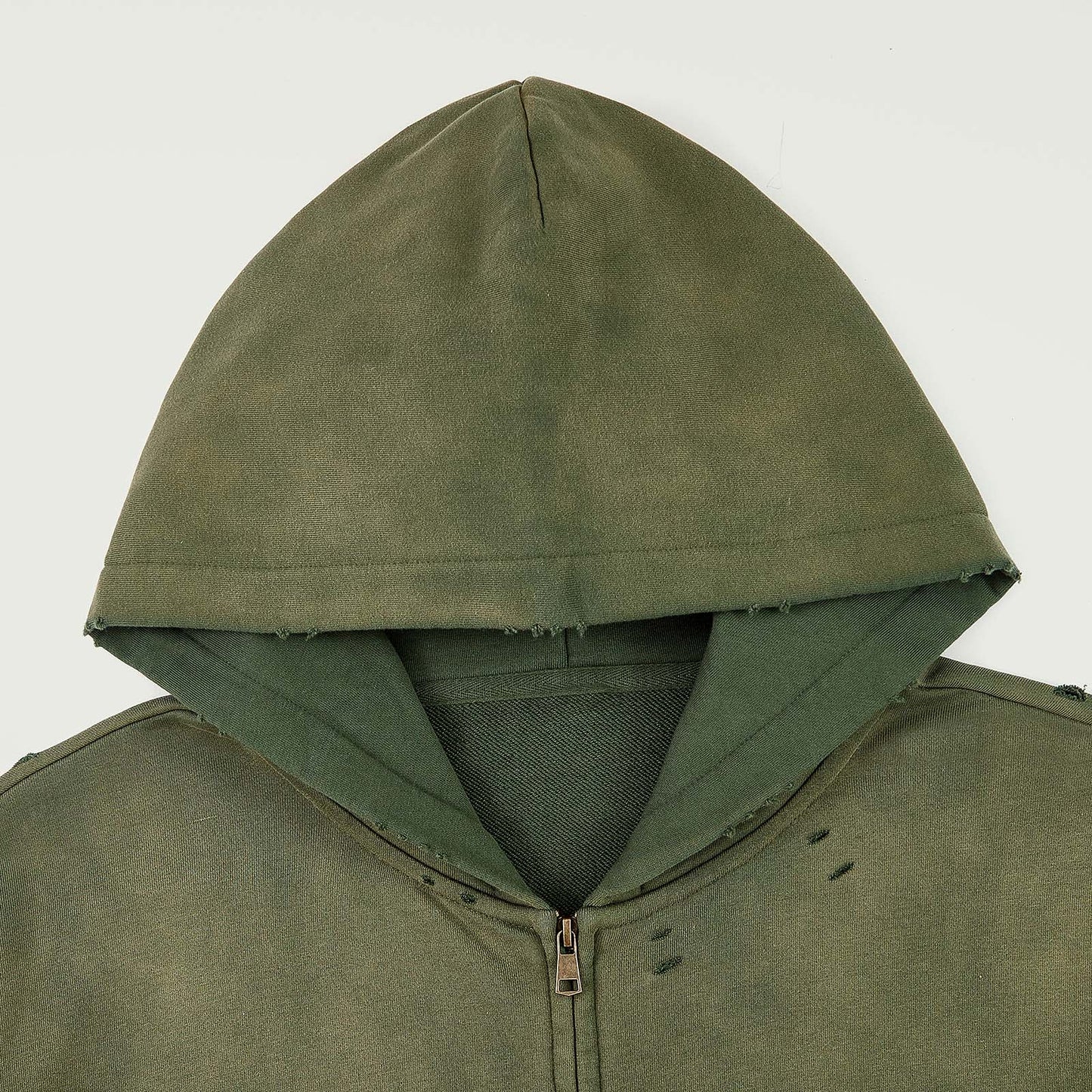 Heavyweight Sun Faded Zip Hoodie