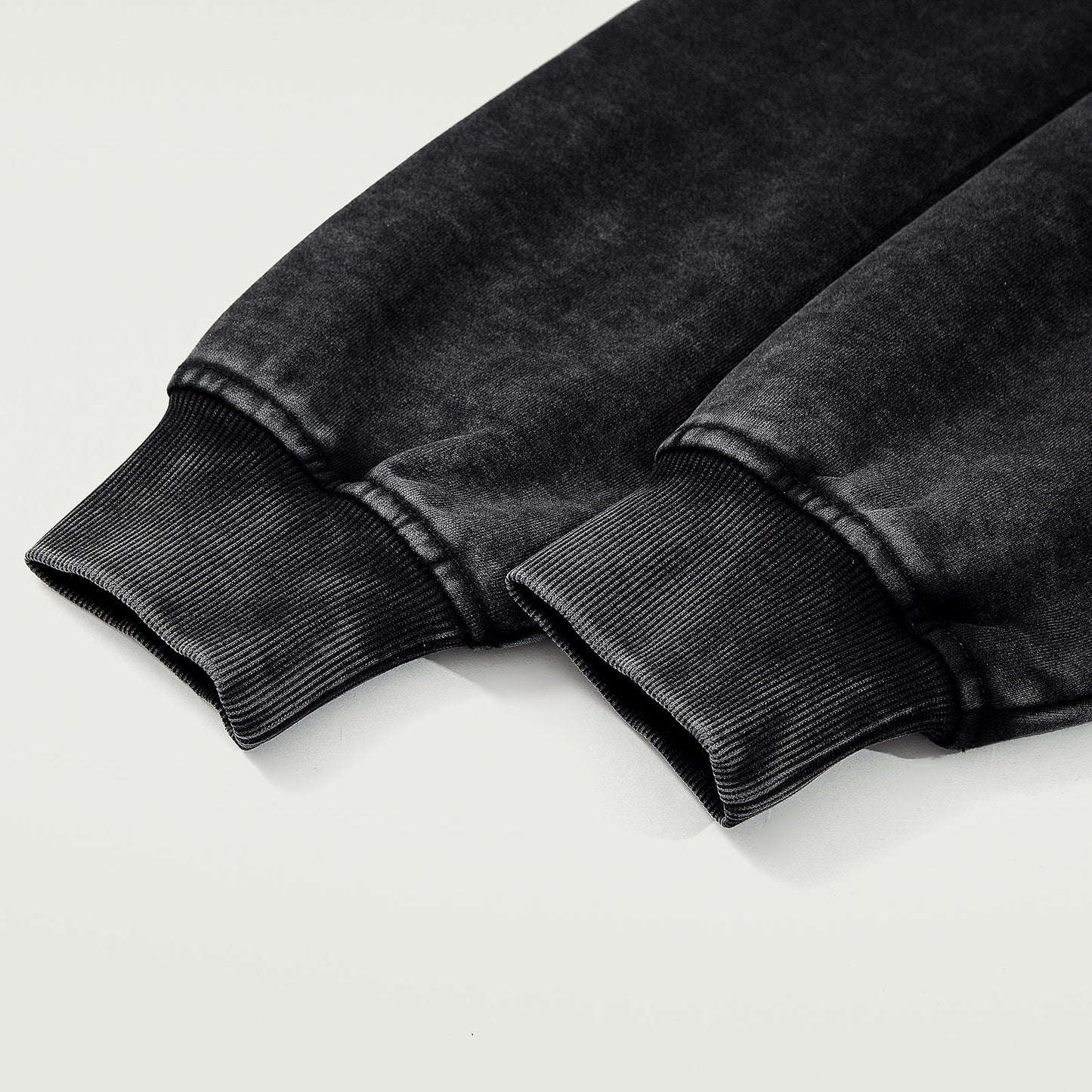 Snow Wash Full-zip Hoodie