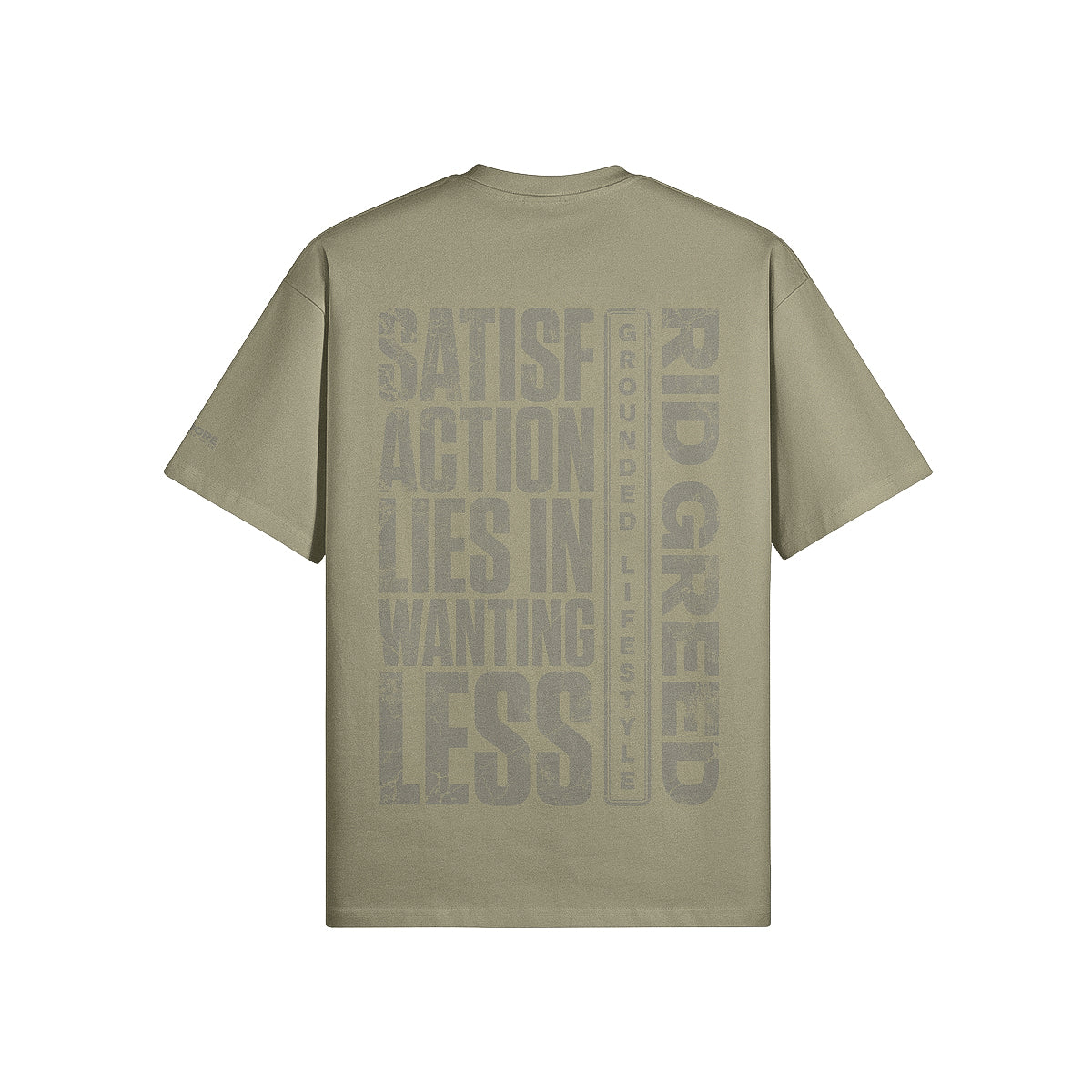 Rid Greed Oversized T-shirt