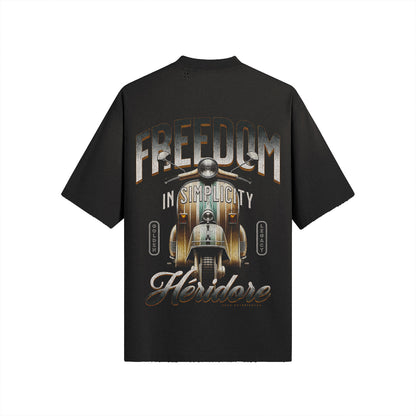 Freedom in Simplicity Oversized T-shirt