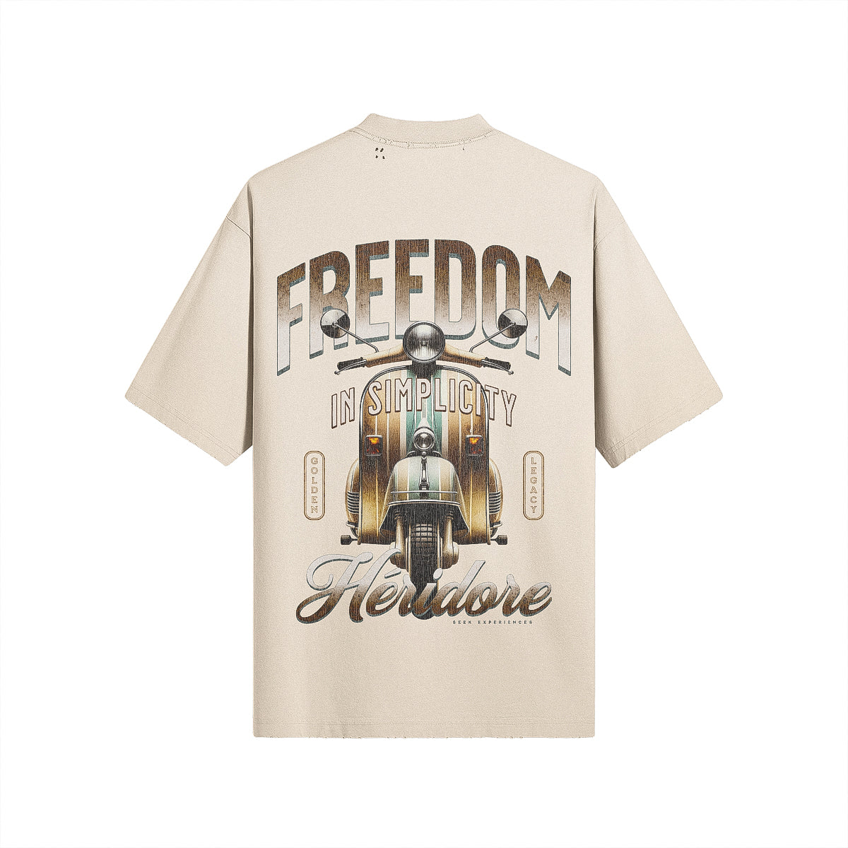 Freedom in Simplicity Oversized T-shirt