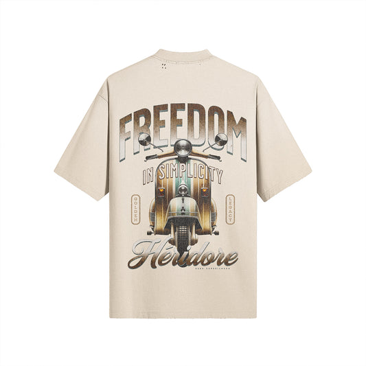 Freedom in Simplicity Oversized T-shirt