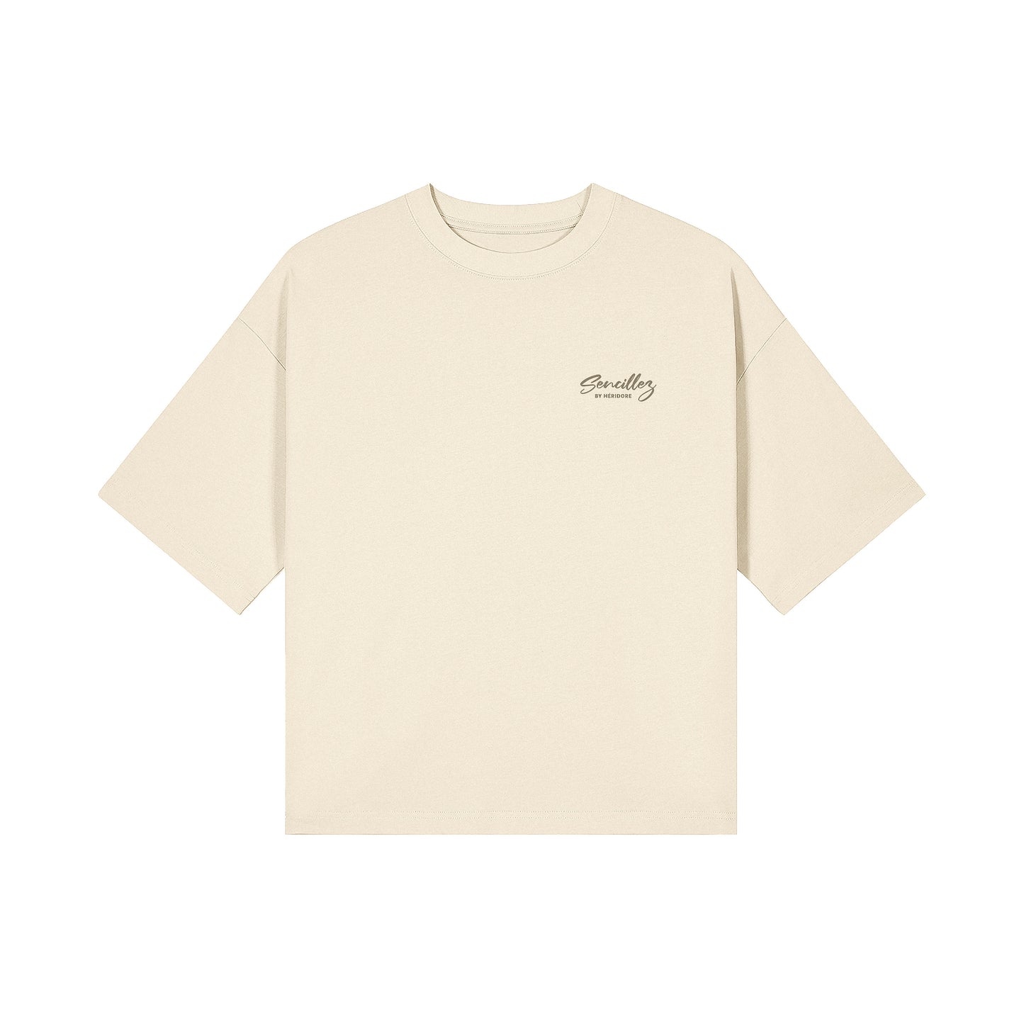 Sencillez Cropped Boxy Tee