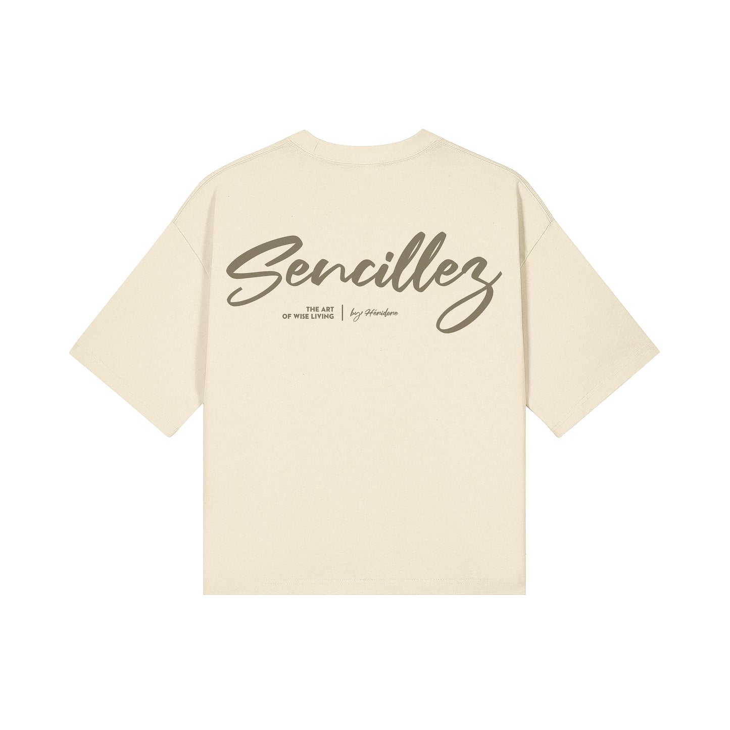 Sencillez Cropped Boxy Tee