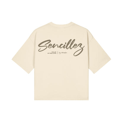 Sencillez Cropped Boxy Tee