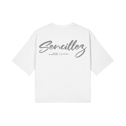 Sencillez Cropped Boxy Tee