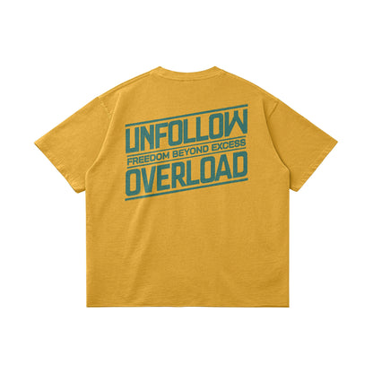 Unfollow Overload Oversized Tee